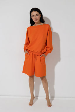 Толстовка апельсинового оттенка - Deseo фото 2