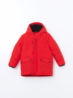 Kap??onlu Erkek ?ocuk Mont