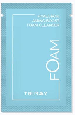 ПРОБНИК Очищающая пенка с гиалуроновой кислотой и аминокислотами TRIMAY Hyaluron Amino Boost Foam Cl  фото 2