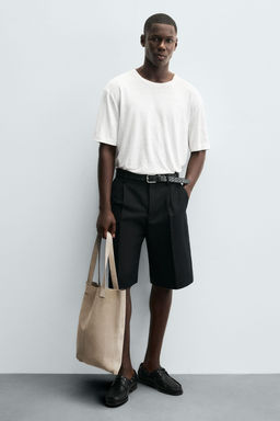 LEATHER TOTE BAG - Zara фото 2