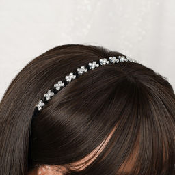 Ободок для волос кристаллы / N3258-8 /уп 1/723828 - ГалеонТрейд фото 5
