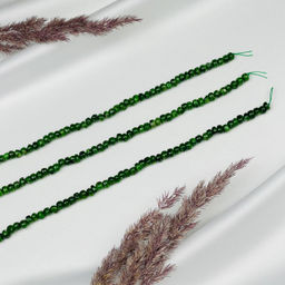 Бусины для украшений из Хромдиопсида - Радуга самоцветов фото 3