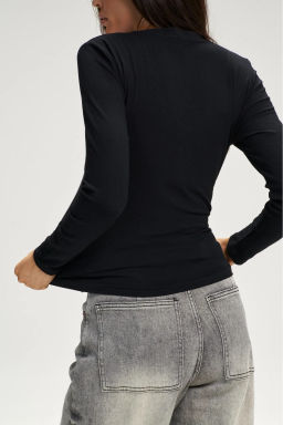 Лонгслив Base Black - Erist store фото 5