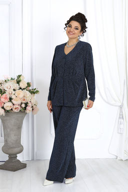 Платье Ninele 7431-Р темно-синий - Mira fashion фото 2382