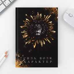 Подарочный набор 23 февраля. Сила, воля, характер, ежедневник А5, 80 л в твердой обложке и ручка - Artfox фото 3