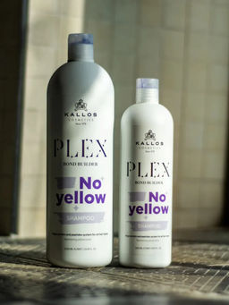 Шампунь PLEX NO YELLOW против желтизны с пептидным комплектом 500 мл - Kallos cosmetics фото 3