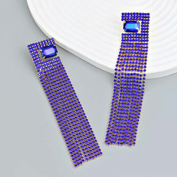 Серьги длинные на гвоздиках арт. 13 0982 (id 265506)