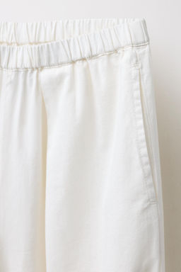 LIMITED EDITION EMBROIDERED PYJAMA BOTTOMS - Zara фото 5