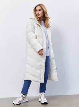 T3341-6 Пуховик удлиненный женский - Strobbs фото 5