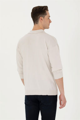 U. S. Polo Assn Мужской базовый свитер с каменным узором - U.s. polo assn фото 12