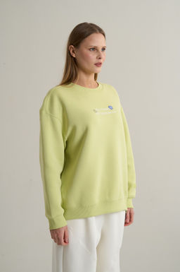 Свитшот Светло-зеленый ANTA SKATE Sweatshirt фото 3