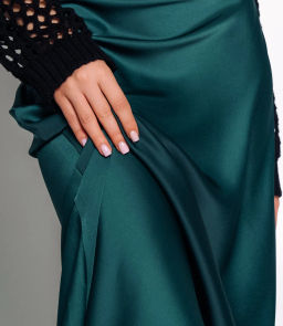 Юбка #КТ2103, изумрудный - Dommod фото 10
