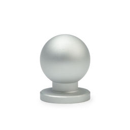 Ручка-кнопка CAPPIO RK146, d=20 мм, цвет матовый хром, 8 шт.