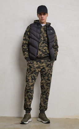 Брюки спорт F411-0891 khaki camo