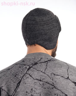 Лион Ушанка мужская флис (56-58)