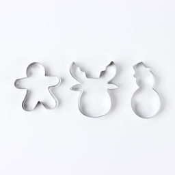 Формы для выпечки новогодние Рождественская магия, 3 шт.