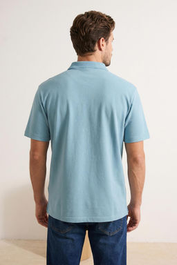 Fume Regular/Normal Kesim Basic Esnek Nak?sl? Polo Yaka T-shirt TMNSS26PO00016 - Trendyolmilla фото 17