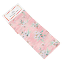 Жасмин, фламинго/зигзаг Фартук Классический 73х84см, ткань - рогожка 186г/м2, хлопок-премиум 100%, с карманом, на завязках (Россия) - Домашняя мода фото 4