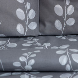 Постельное бельё Этель 2 сп Эвкалипт 175*215 см, 200*220 см, 70*70 см - 2 шт  фото 3