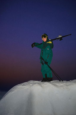 DOWN AND FEATHER PUFFER JACKET WITH REMOVABLE HOODIE, WATER-RESISTANT AND WINDPROOF COLOUR BLOCK RECCO® SYSTEM SKI COLLECTION - Zara фото 30