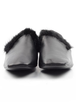 03-N18120S-2 BLACK Полуботинки женские (натуральная кожа)