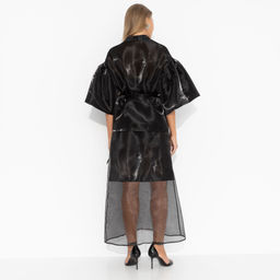 Костюм с юбкой из органзы, Очарование момента (2 в 1, с поясом) - Charutti фото 5