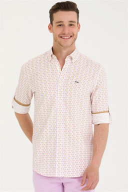 U. S. Polo Assn Мужская рубашка с длинным рукавом Magnolia - U.s. polo assn фото 10