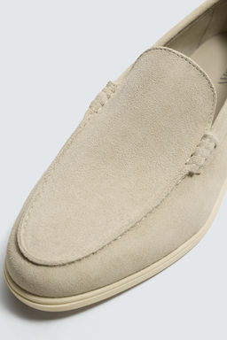 CASUAL LEATHER LOAFERS - Zara фото 13