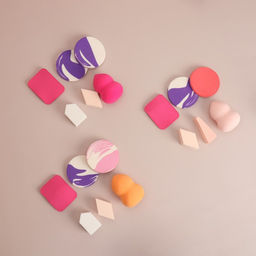 Набор спонжей для макияжа, увеличиваются при намокании, 6 шт, АССОРТИ, цвет МИКС - Queen fair фото 7