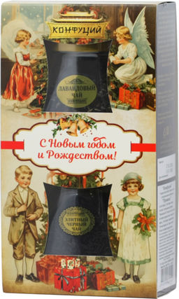Конфуций. Новый год. Набор Чайная пара. Прованс 100 гр. карт.упаковка