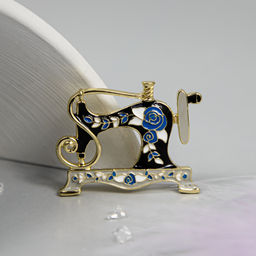 Брошь Арт. 3-4721-Y - MyGemma фото 2