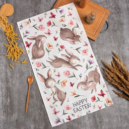 Полотенце Этель Holy holiday 40х73 см, 100% хл, саржа 190 гр/м2  фото 6