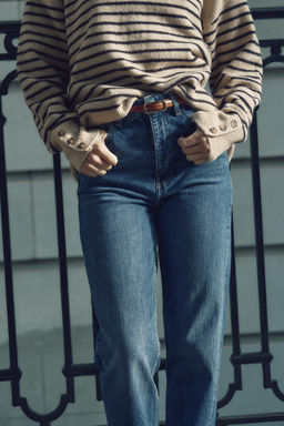 Z1975 MOM-FIT HIGH-WAIST JEANS - Zara фото 25