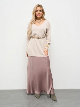 JETTY Юбка атласная макси  фото 16