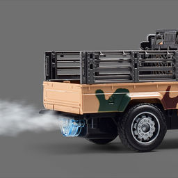 Машина "Пикап-камуфляж" р/у, с дымом, 27 MHz, в коробке