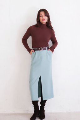 Martichelli Юбка миди-макси в цвете мята  фото 3