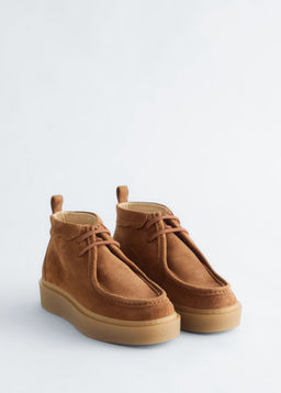 Botas tipo desert con plataforma