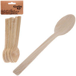 Цена за 2 шт. Ложка одноразовая "ЭкоСтиль" в наборе 12шт