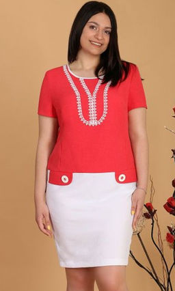 САЛАМЕЯ М-175.С1 Платье - Almond фото 2