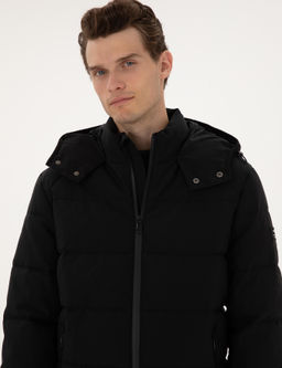 Siyah Kap__onlu _i_me Mont - Pierre cardin фото 9