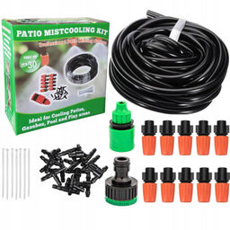 Комплект системы капельного орошения 360C. из шланга для автоматического полива с насадкой 20 м - Family фото 9