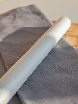 Скалка 26,5x2,5 серый силикон