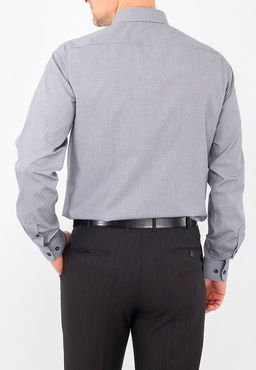 Сорочка мужская длинный рукав GREG 323/131/1053/Z/P/b/1  фото 3