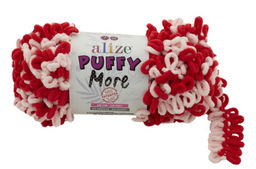 Пуффи Морэ (Puffi More) пряжа Alize 100%микрополиэстер 2х150г/11.5м