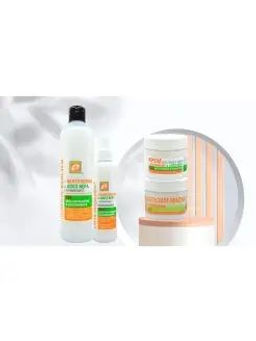 Эксклюзивкосметик Шампунь-бальзам с пантенолом и Алое Вера линии SOS Восстановление и Увлажнение, 500 гр