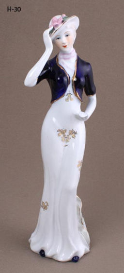 Статуэтка Дама в шляпке 30 см / XH:0861 /уп 24/ - Галеонтрейд фото 2