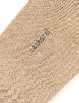 Бежевые носки-балерины - Cacharel фото 4
