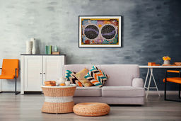 Набор для вышивания PANNA Золотая серия PZ-7275 Карта звездного неба 67 х 47.5 см