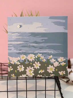 Картина по номерам на подрамнике Draw Me! White daisies, (20*20 см)
