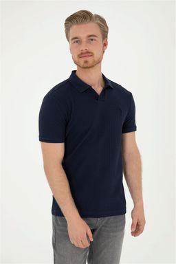 Мужская темно-синяя футболка - U.s. polo assn фото 3